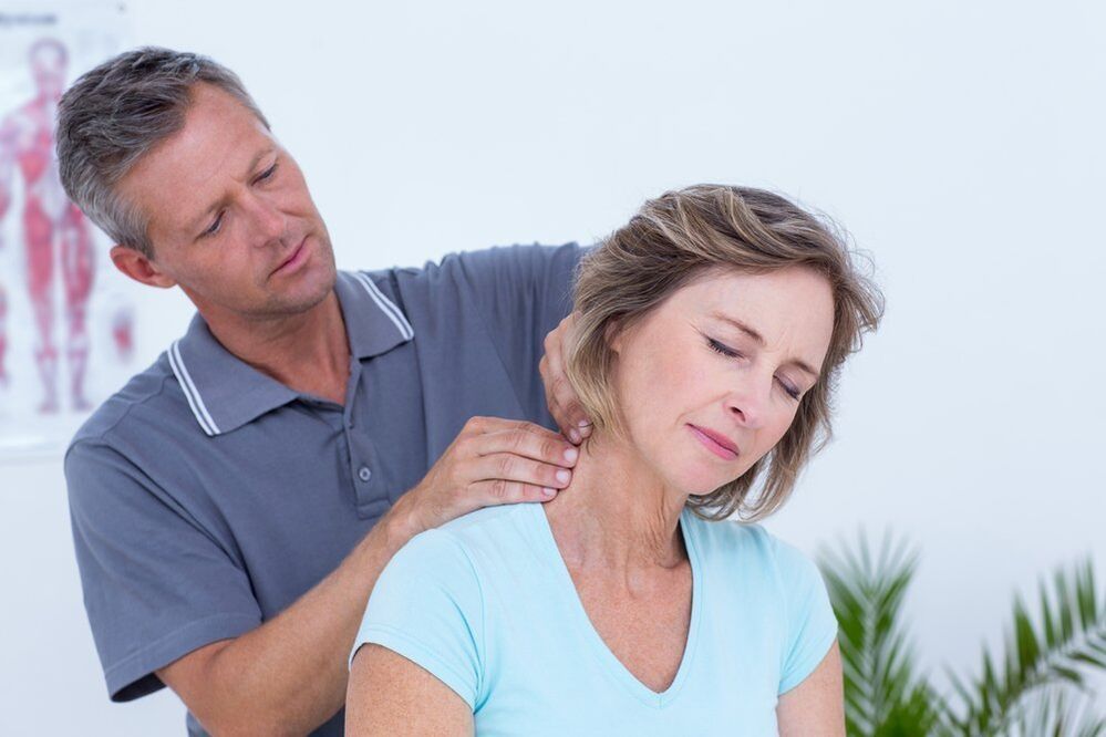pratimai ir kaklo masažas sergant osteochondroze